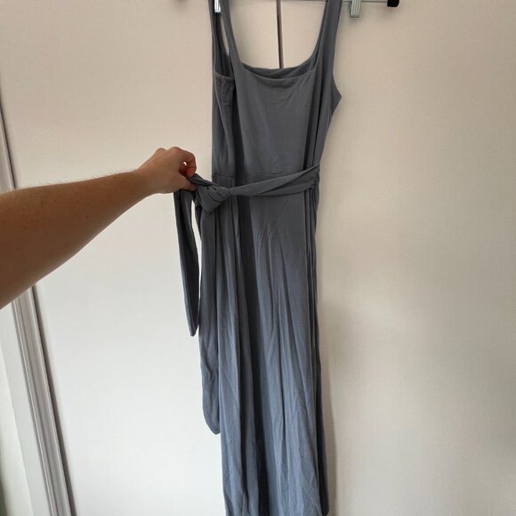 Aritzia Wilfred Saturn Midi Dress in Blue - Picture 4 of 4